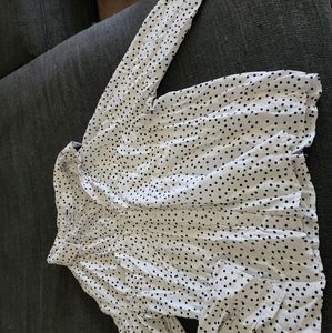 Med Button Up Blouse - MOVING SALE